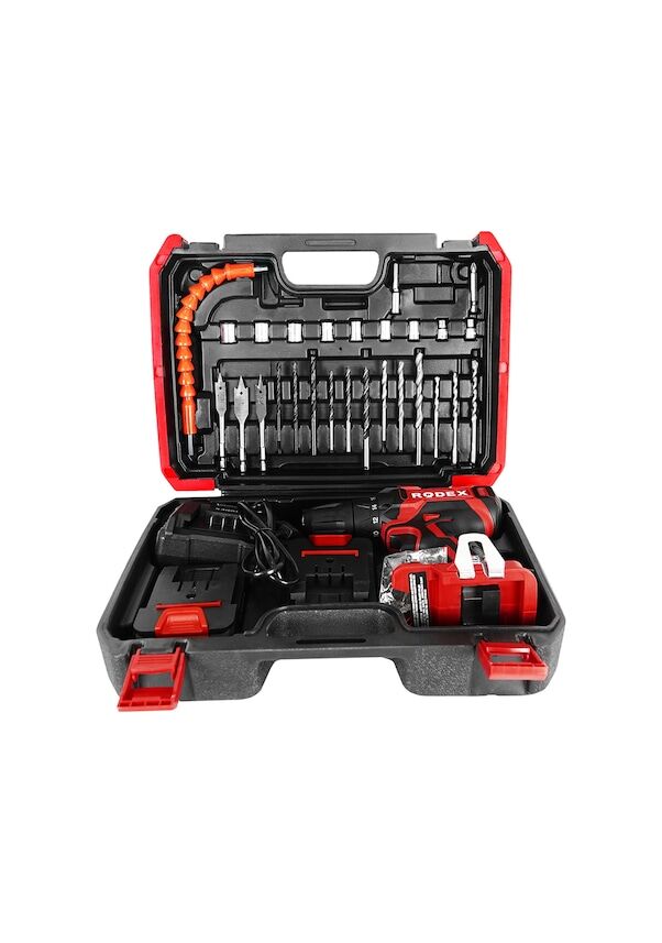 Rodex RDX3365A Çift Akülü Matkap Seti 16.8V/2.0 Amper