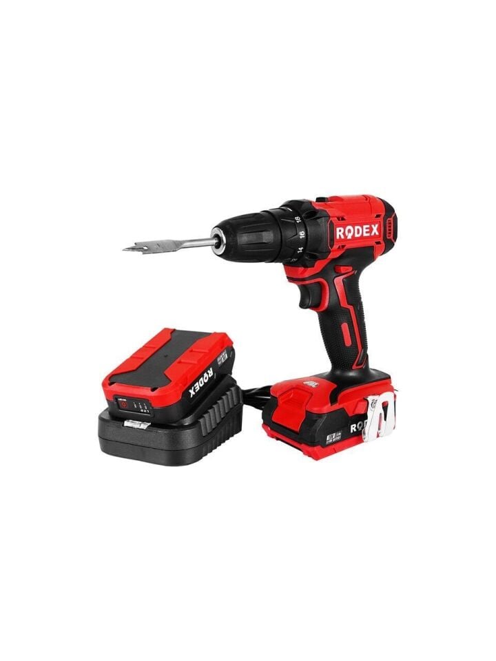 Rodex RDX3375A Çift Akülü Matkap 20V/2.0 Amper