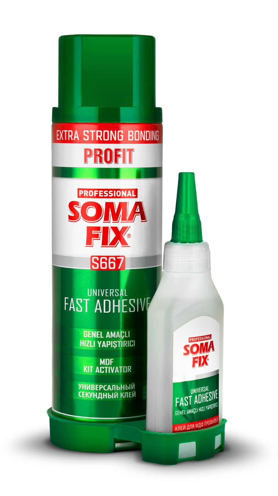 Somafix Mdf Yapıştırıcı Set 500ML+125 gr-S667
