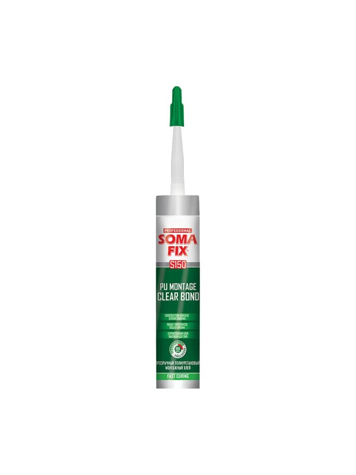 Soma fix Pu Montege Clearbond Sıvı Çivi 310 ml S150
