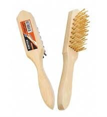 Tel Firça Ahsap Sapli Çelik