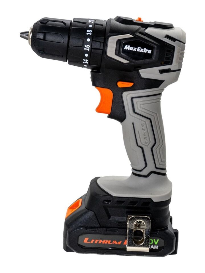 Matkap Max Extra MX1830 Çift Akü Darbeli Matkap 20V 1.5Ah