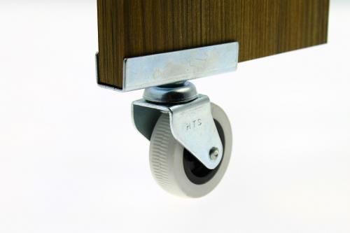 Uzun U Parçalı Pvc Teker 50MM