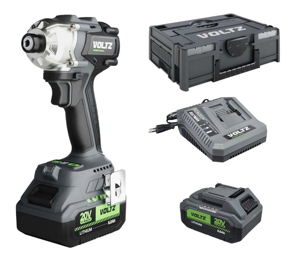 Voltz VZSD-20 Akülü Torklu Vidalama 20 Volt Çift Akülü 5 Ah