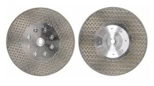 Elmas Testere Çift Yüzey Flansli M14*115 mm