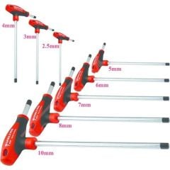 İzeltaş 8li T Alyan Anahtar Takımı