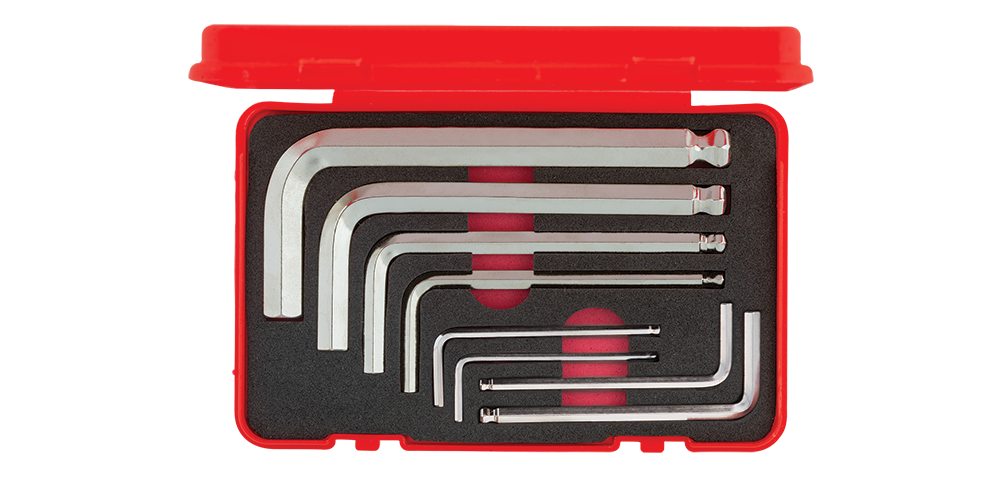 İzeltaş 8li Yuvarlak Başlı Alyan Anahtar Takımı