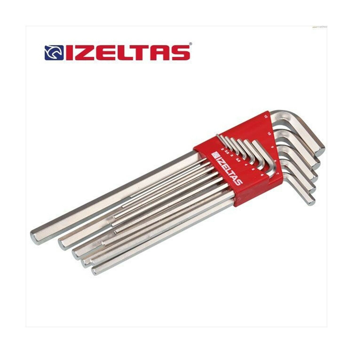 İzeltaş 12li Uzun Alyan Anahtar Takımı