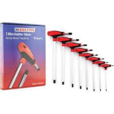 İzeltaş 8'li T Tipi Torx Allen Anahtar Takımı