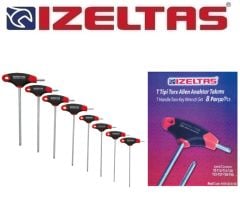 İzeltaş 8li T Tipi Tork  Alyan Takımı