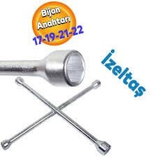 Izeltas  4lü Bijon Anahtari Istavroz 17-19-21-22 mm