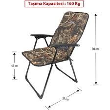 Kollu Petli Kamp Sandalyesi