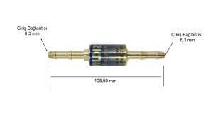 Hortum Arasi Alev Emniyet Valfi 1028