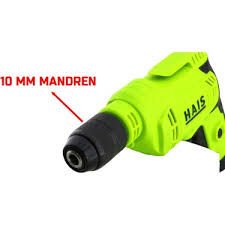 Havalı Matkap Hais 10 mm Mandren