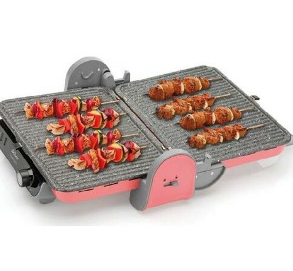 Arzum AR2013 Panini Color Mercan 1800 W Granit Tost Makinesi