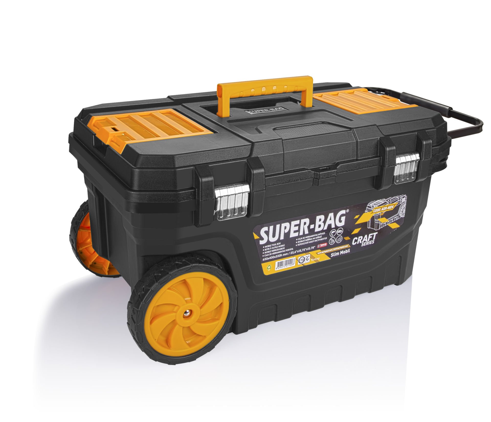 Tekerlekli Takım Çantası Slim Mobil Asr 4024