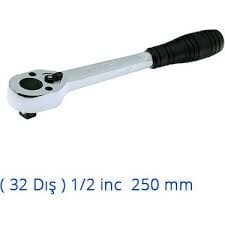 İzeltaş Cırcır Kolu 1/2 250mm