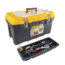 Metal Kilit Plastik Takım Çantası 22'' ASR-5023