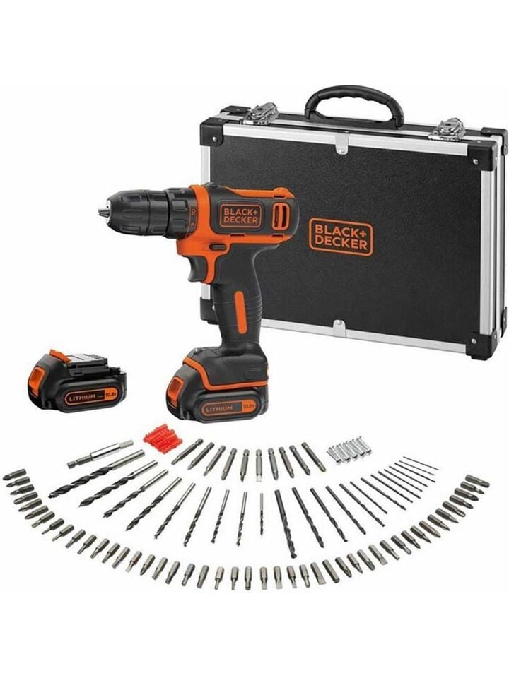 Black Decker BDCDD12BAFC 10.8V 1.5 Ah Li-Ion Darbesiz Şarjlı Vidalama