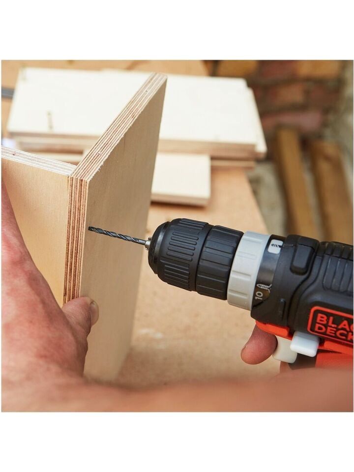 Black Decker BDCDD12BAFC 10.8V 1.5 Ah Li-Ion Darbesiz Şarjlı Vidalama