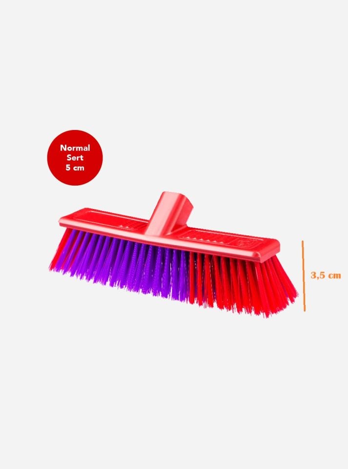 Standart Sert Yer Fırçası-3,5 cm