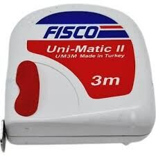 Fisco 3 Mt Şerit Metre Uni-Matic Um3