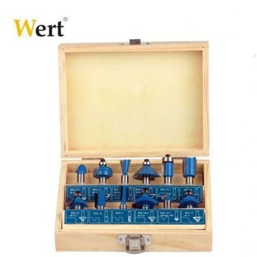 Freze Uç Seti 12 Parça 8 mm Sap Wert