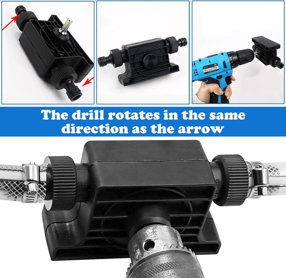 Matkapla Çalışan Su Pompası Troy 90016