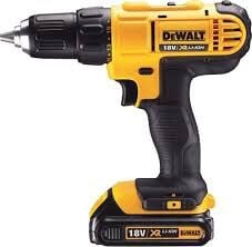 Dewalt DCD771S2-TR 18V-1.5Ah Li-ion Çift Akülü Matkap
