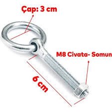 Halkalı Somunlu Civata Çeşitleri