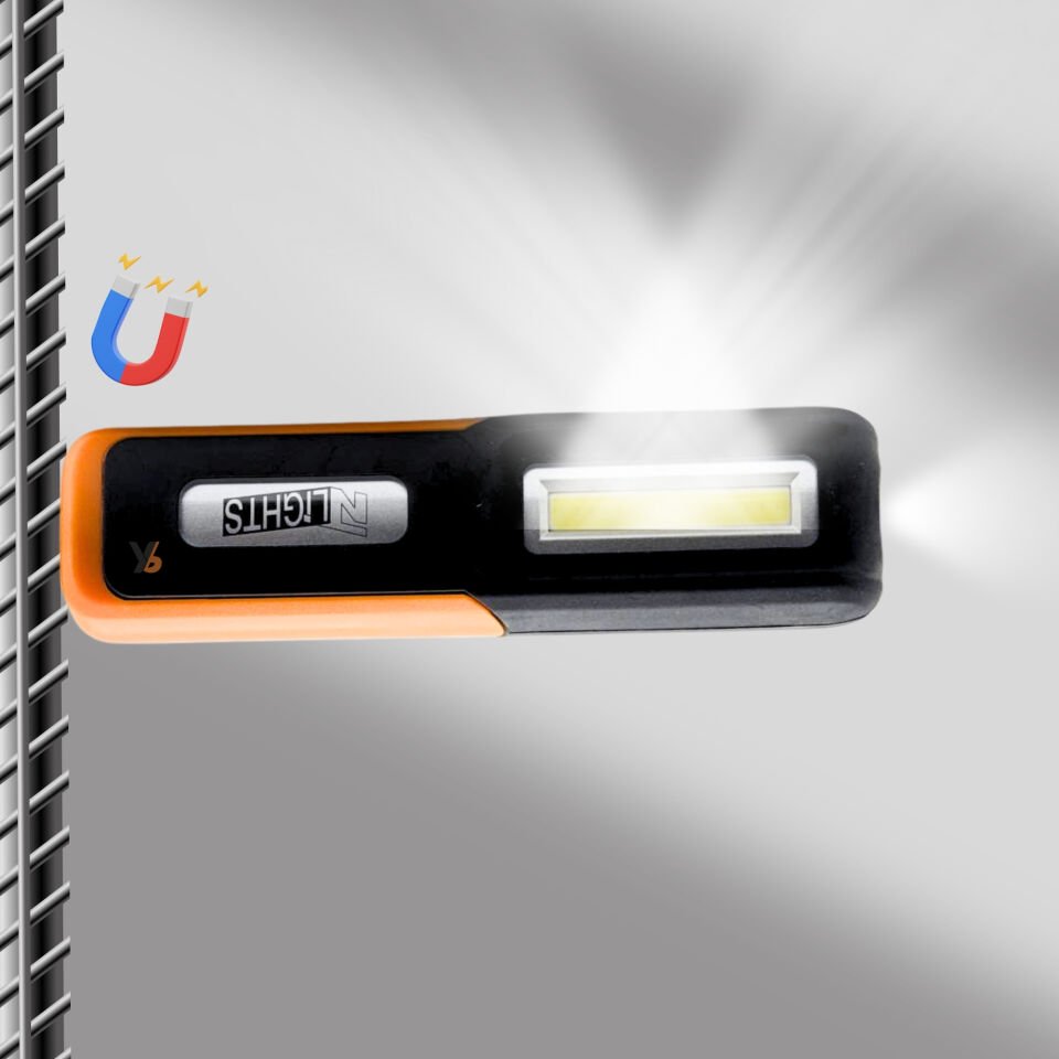 NT Lights Şarjlı LED Fener 10 W+300 Lümen NTLE7028