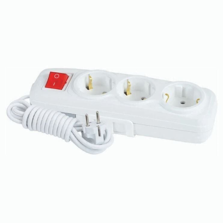 Far Üçlü 5 Mt Anahtarlı Priz  Lara