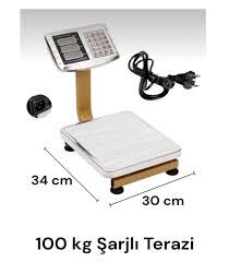 Terazi 100 Kg Dijital Ekran