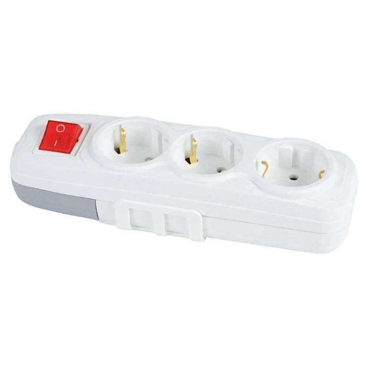 Far Üçlü Anahtarlı Klemens priz Lara