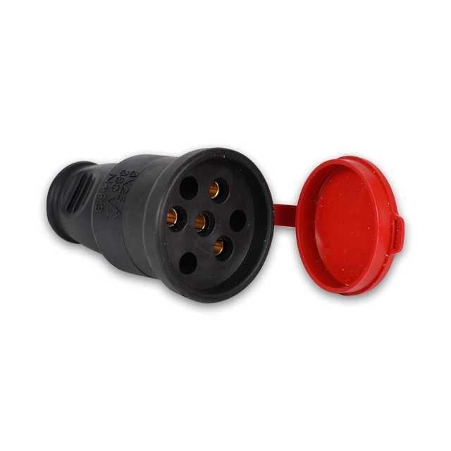 Far Kauçuk Trifaze Dişi Fiş