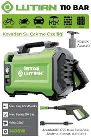 Lutian LT2161 1400 W 110 Bar Basınçlı Yıkama Makinesi