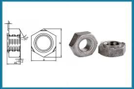 Inox Altiköse Kaynak Somun M8