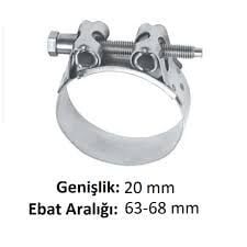Ağır Hizmet Kelepçesi 20 MM