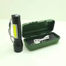 El Feneri Usb Şarjli Kutulu Kamp Feneri