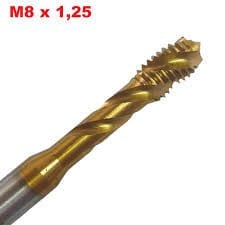 Makine Kılavuzu Helis Hss Titanyum Dın371C 5mm-12mm