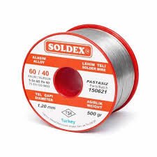 Lehim Teli Soldex 40/60 Sn40 Pb60 1,2 mm