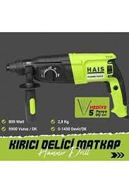 Kırıcı Delici HAIS Hilti Matkap 2-8j 800 Watt