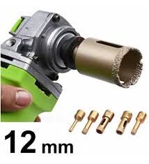 M14 Diş Vakumlu Mermer - Granit Delme Panç 12MM