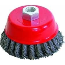 Burgulu Çanak Firça 100MM