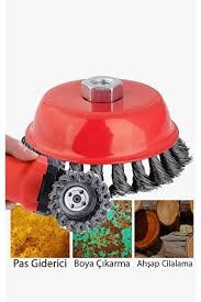 Burgulu Çanak Firça 100MM