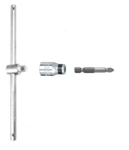3/8 Bits Tutucu Lokma 6 Köse-10mm