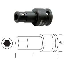 Osaka Havalı Bits Lokma Adaptör 1/2'' - 1/4''
