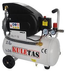 Kuletas 500 Litre Bakir Sargili Kompresör 12 Bar