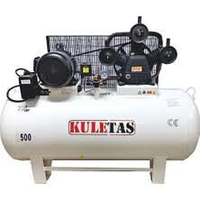 Kuletas 500 Litre Bakir Sargili Kompresör 12 Bar