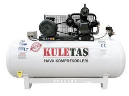Kuletas 500 Litre Bakir Sargili Kompresör 12 Bar